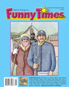 cover of january february 2026 Funny Times