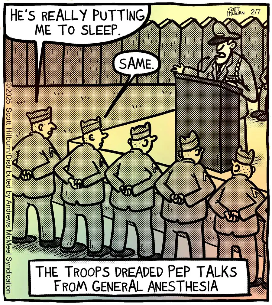 Hilburn Is Nodding Off