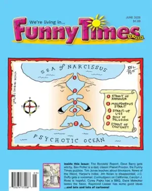 Cover of June 2026 issue of Funny Times
