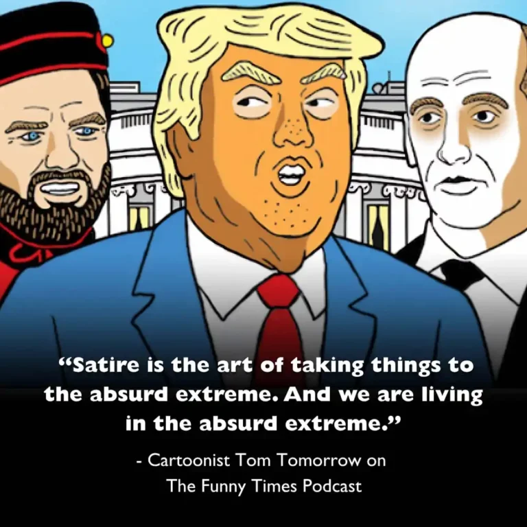 Cartoonist Corner: Ruben Bolling and Tom Tomorrow