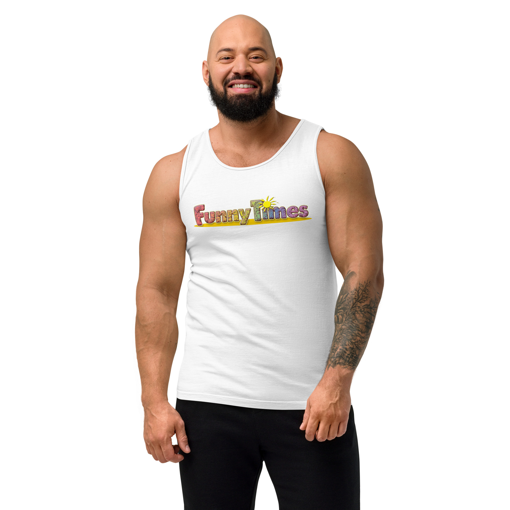 Funny Times Pride Logo Tank Top