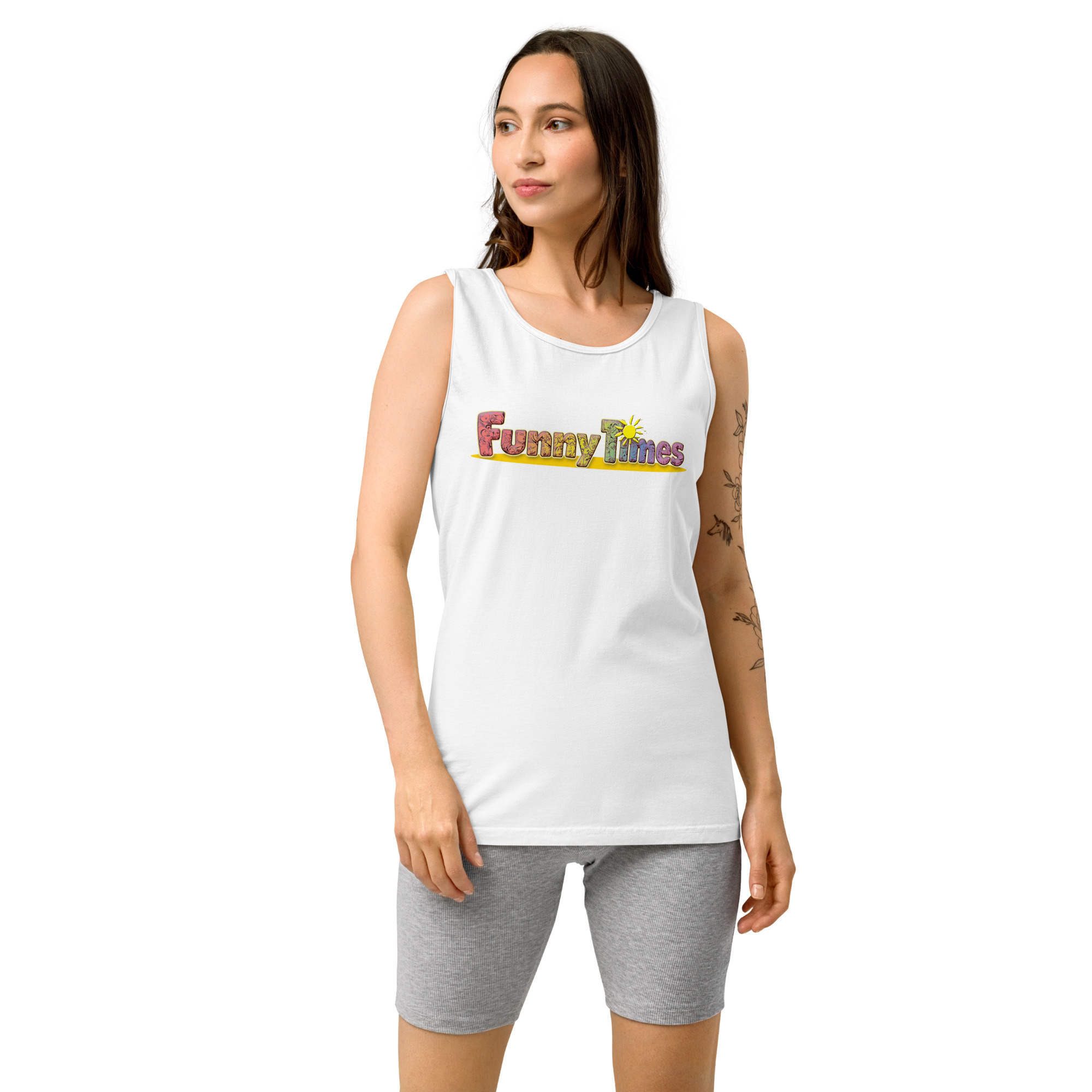 Funny Times Pride Logo Tank Top